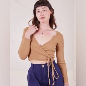 Big Bud Press Two Wrap Crop Tops